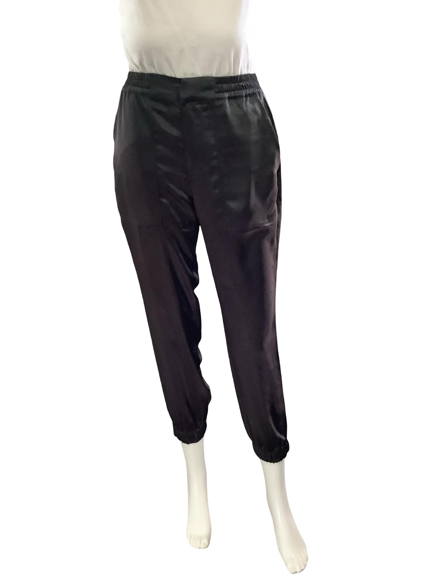 Sanctuary Pant Elastic Waist Slip On Joggers Black Size: S