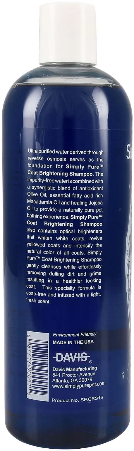 Simply Pure Coat Brightening Shampoo