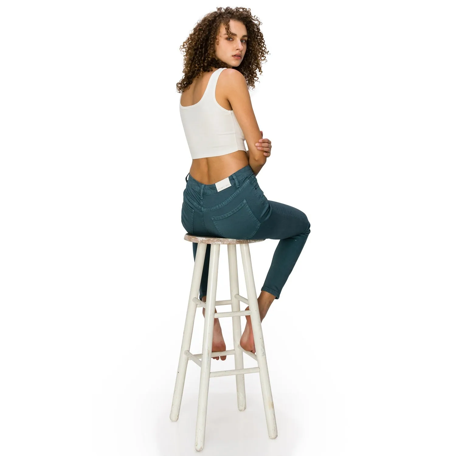 Soft Stretchy High Rise The Everyday Skinny Jeans - Outerspace