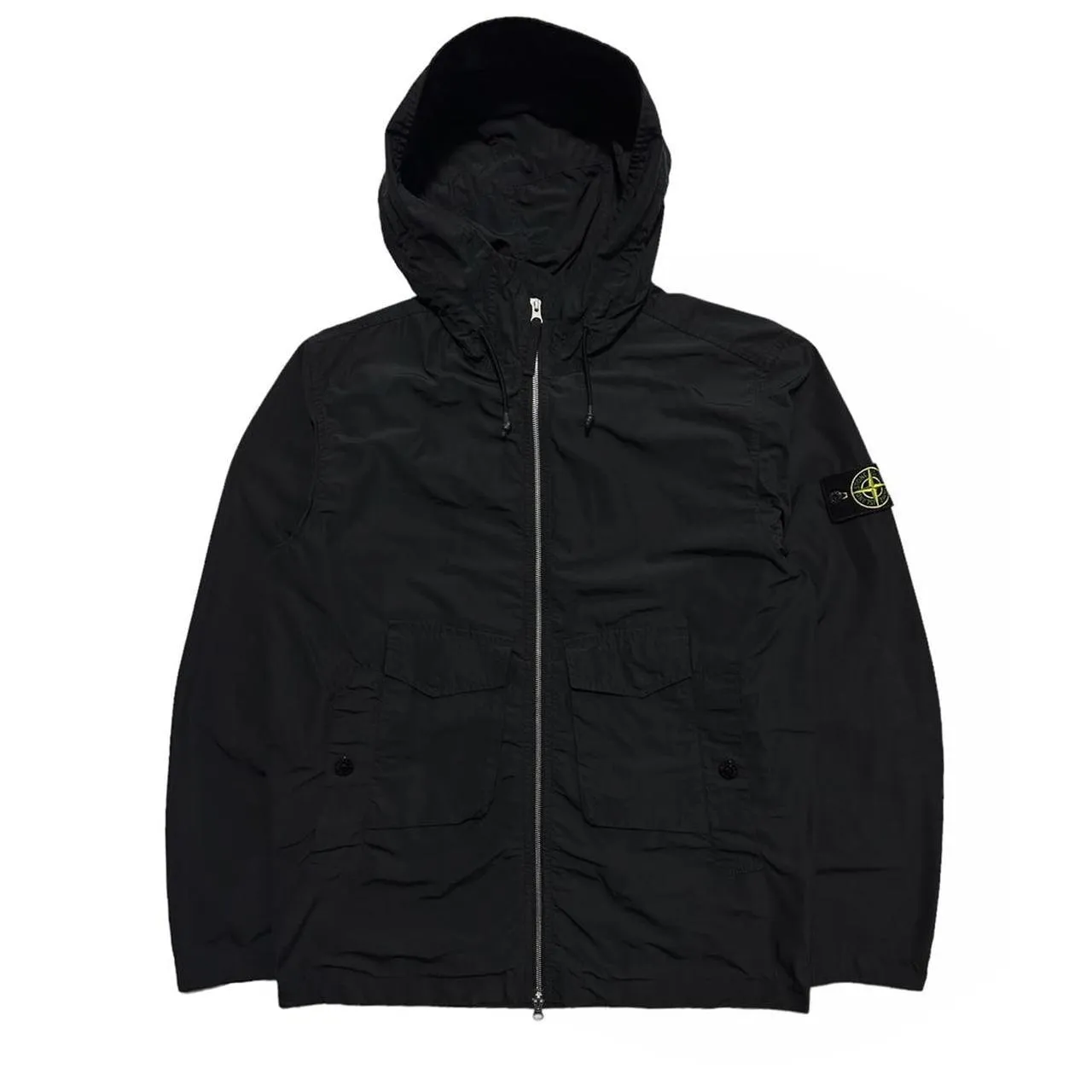 Stone Island Micro Reps Black Jacket