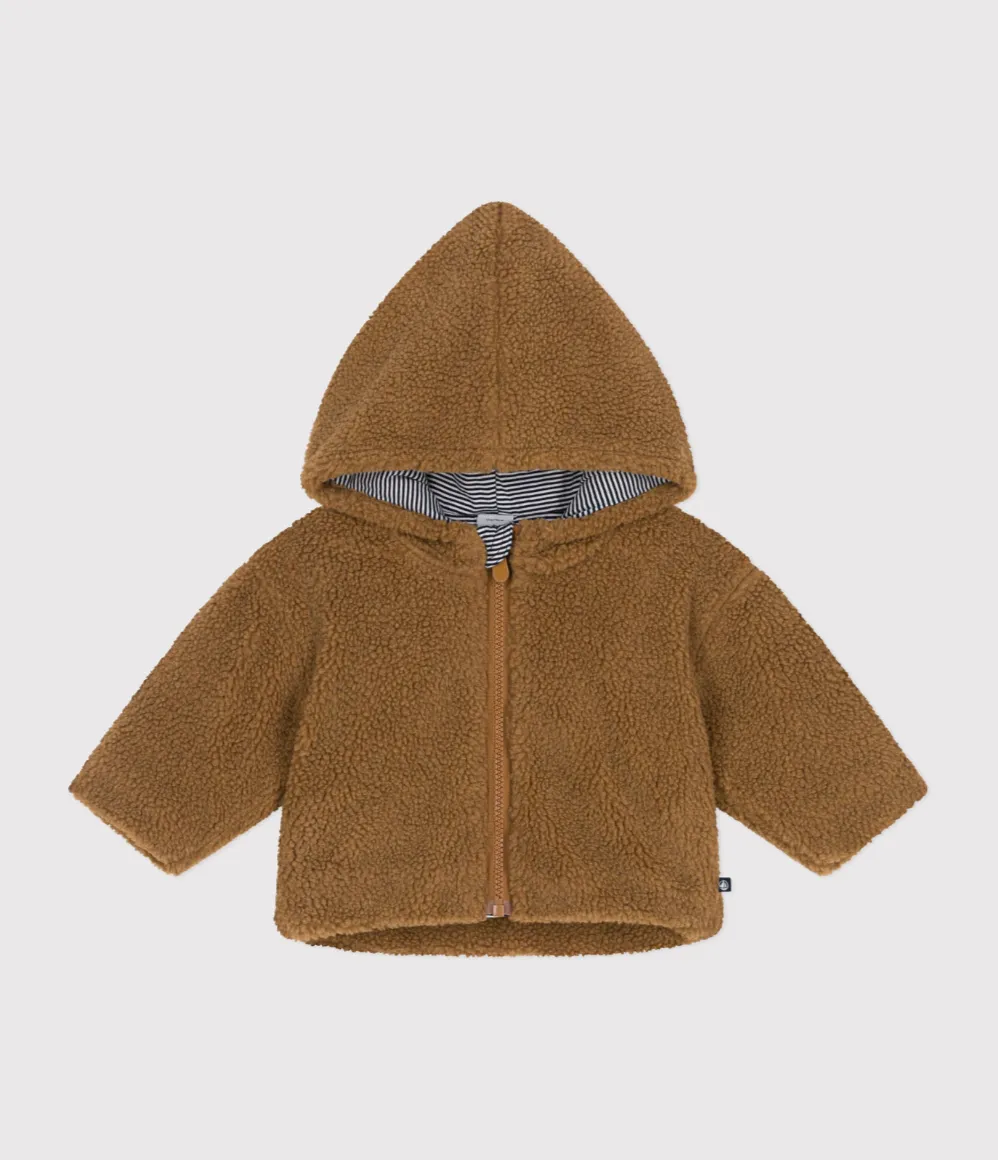 Teddy Zip Up Jacket - Petit Bateau FW24