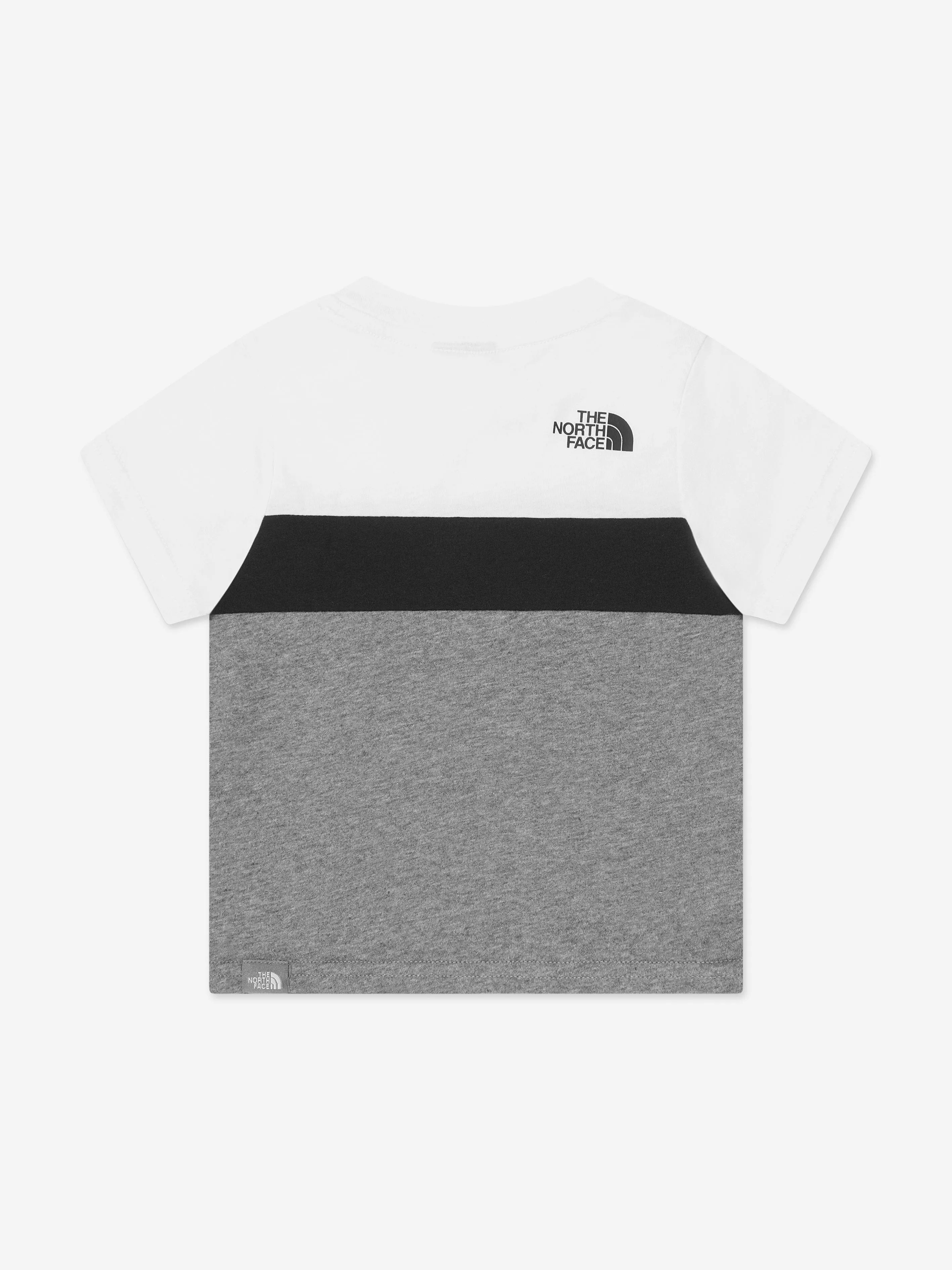 The North Face Baby Boys Colourblock T-Shirt in White