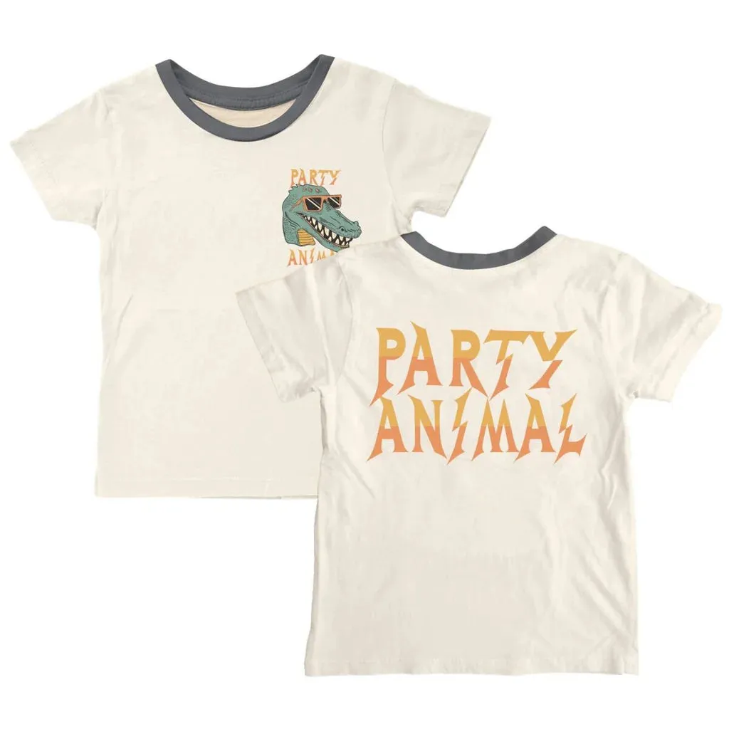 The Party Animal T-Shirt - Natural - BABY