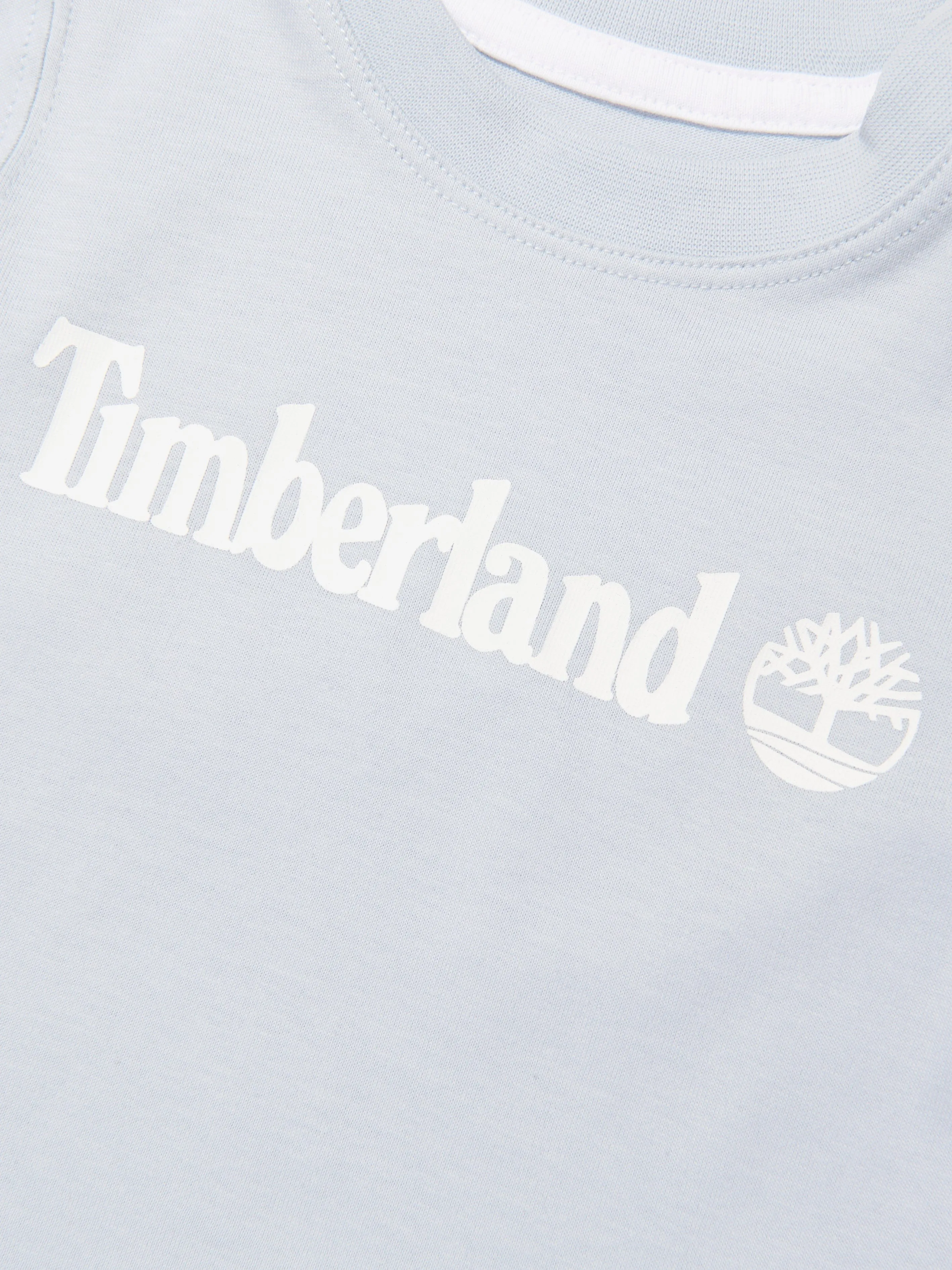 Timberland Baby Boys Organic Cotton T-Shirt in Blue