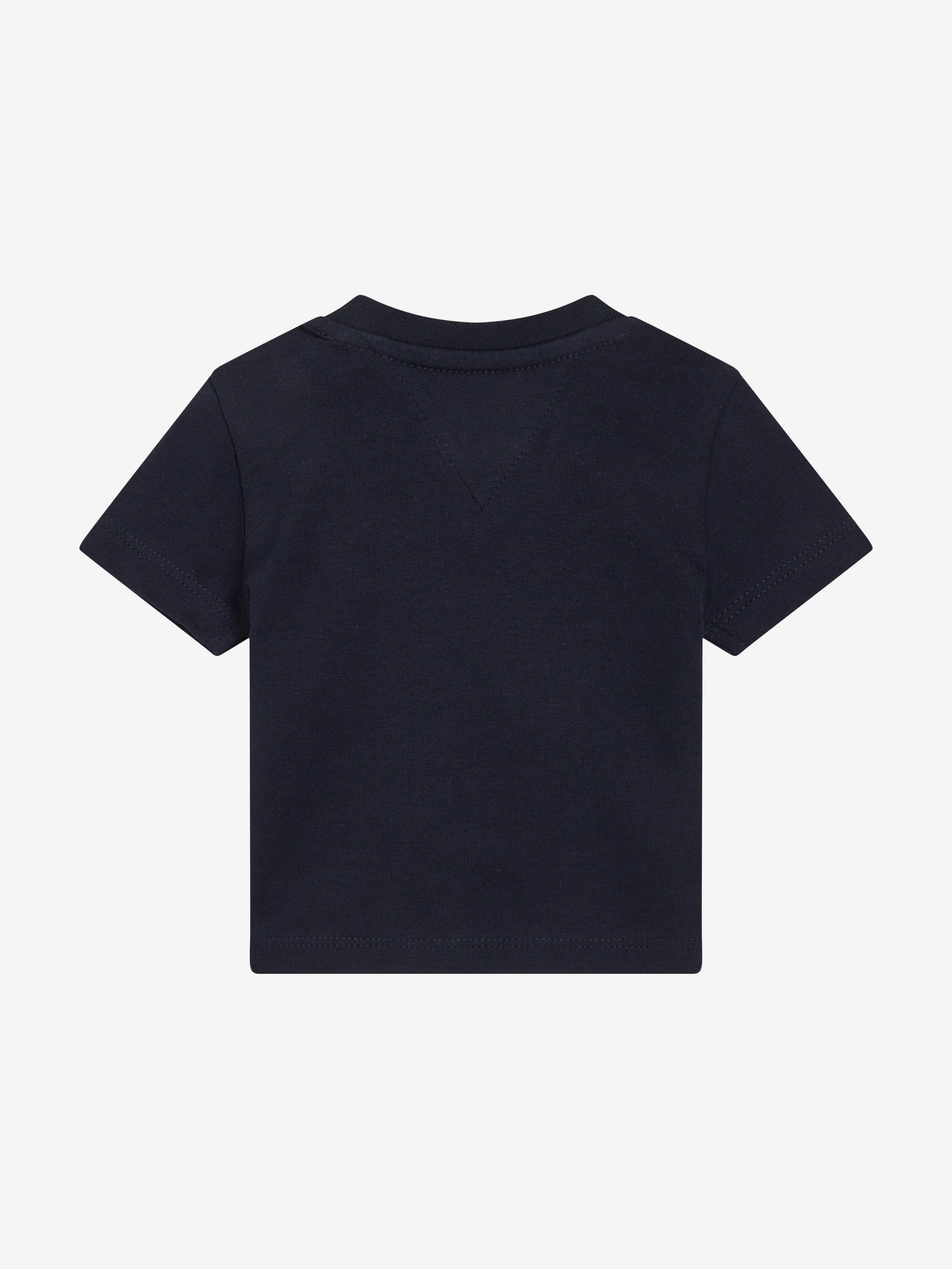 Tommy Hilfiger Baby Logo T-Shirt in Navy