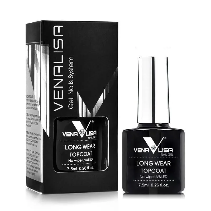 Venalisa Gel Top Coats and Base Coats - Matte, Tempered, Long Wear