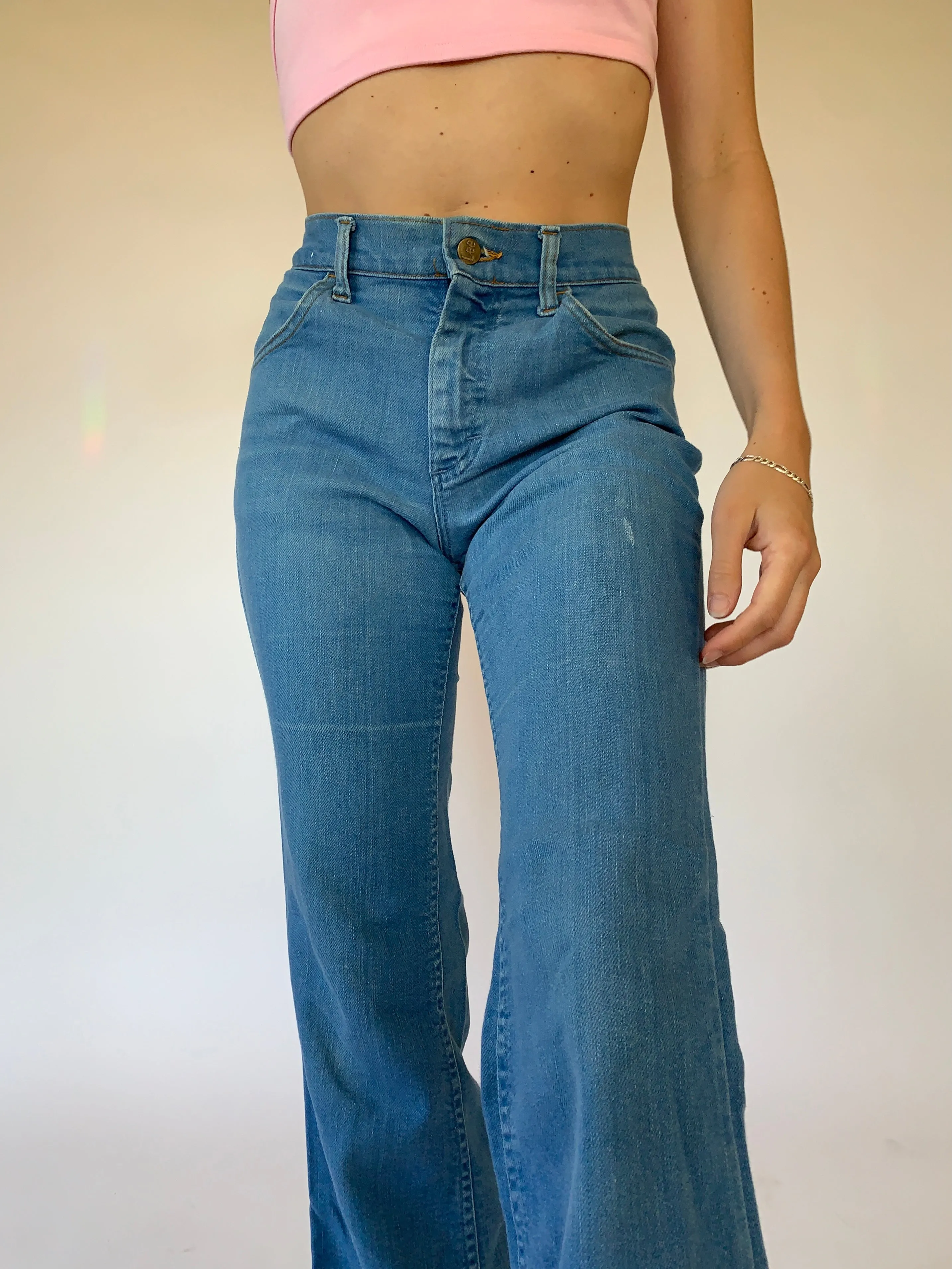 Vintage 1970s Lee Bellbottoms