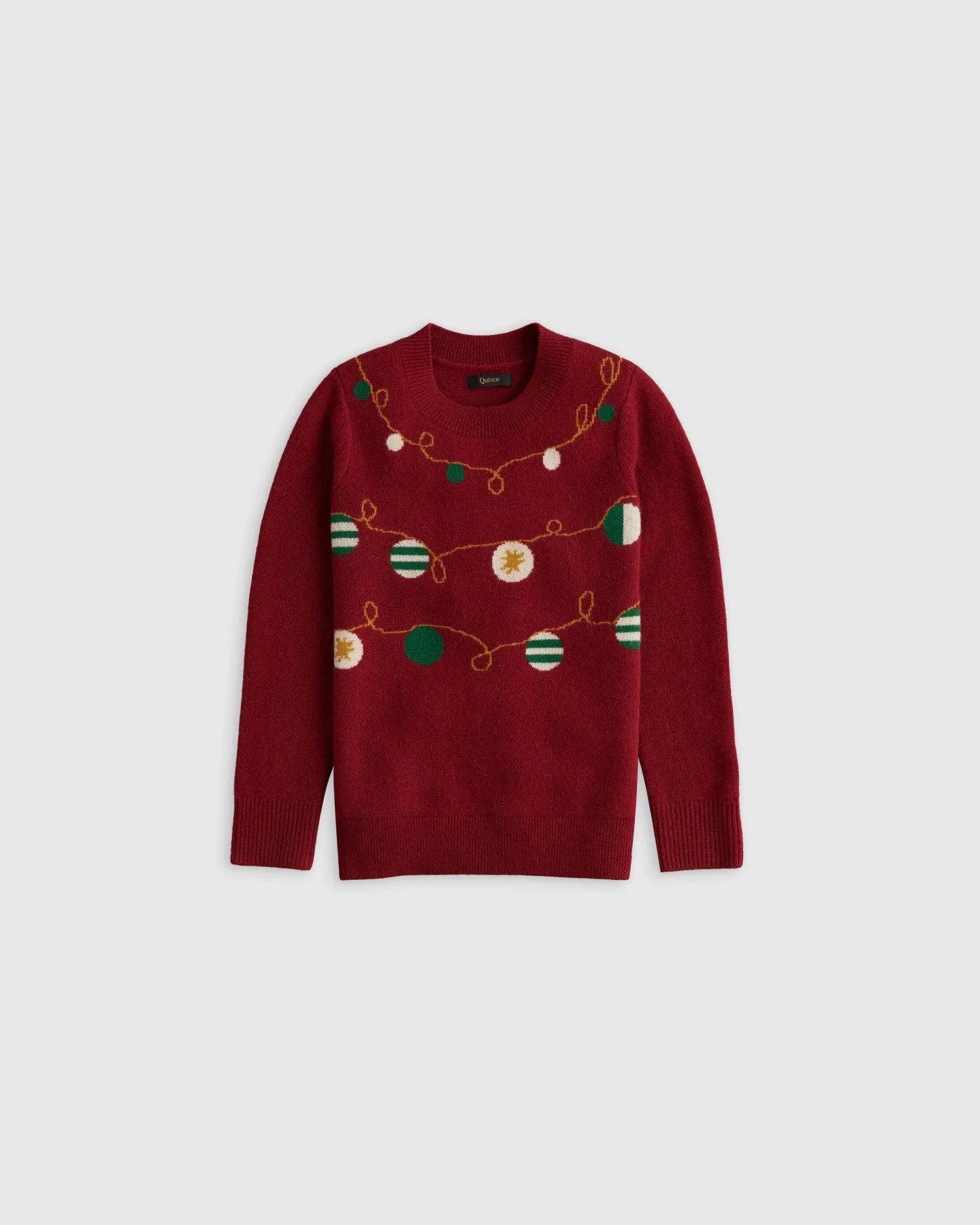 Washable Cashmere Christmas Sweater