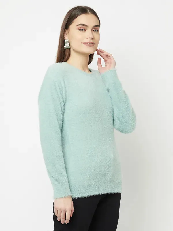 Women Mint Sweaters