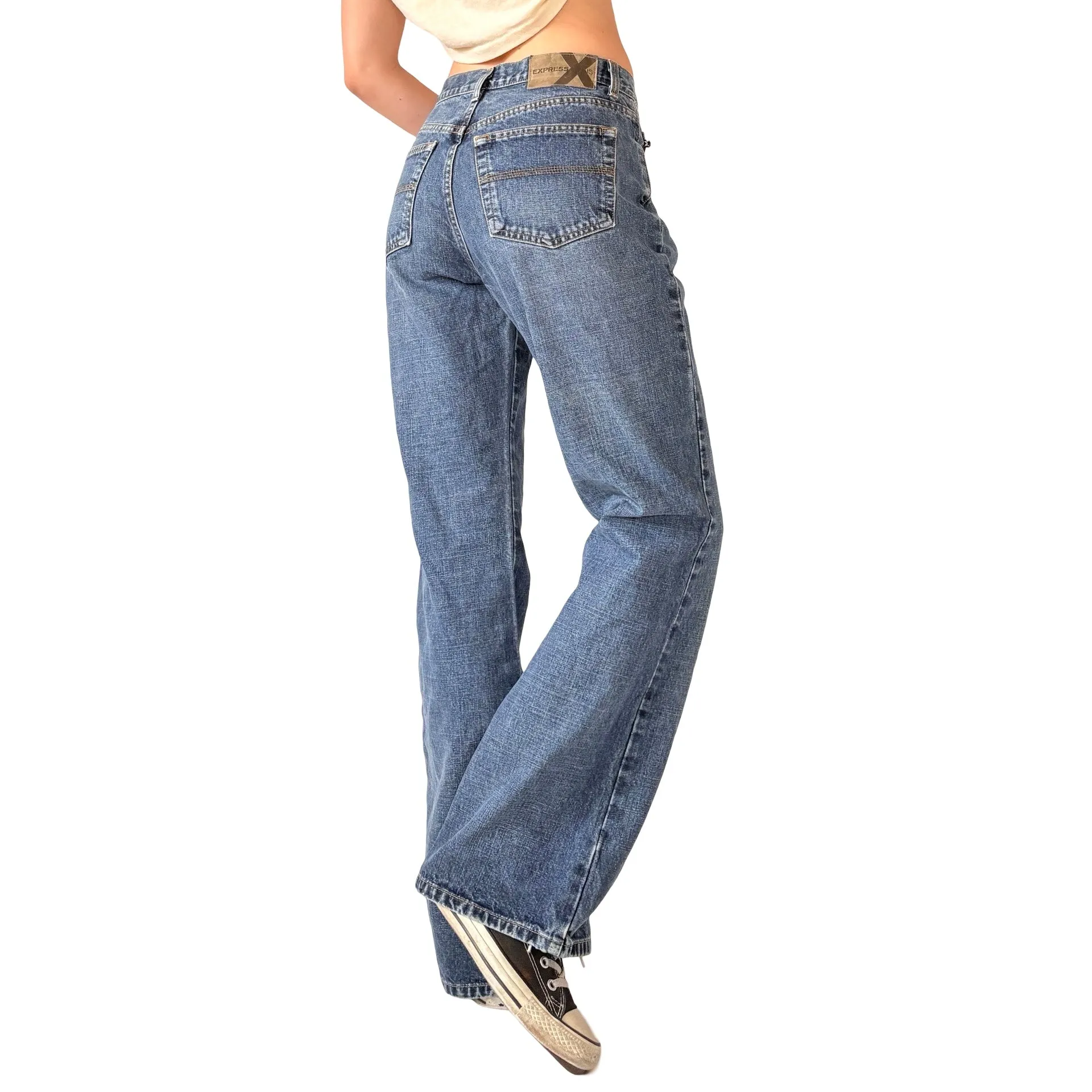 Y2K Flare Jeans (M)